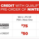 Yes, I know it says Wii gets, $30, but somehow I ended up with $50. Hey, I’m not complaining!
